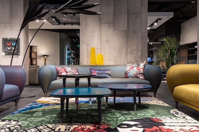 Contemporary Native American rugs